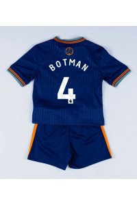 Fotbalové Dres Newcastle United Sven Botman #4 Dětské Třetí Oblečení 2025-26 Krátký Rukáv (+ trenýrky)